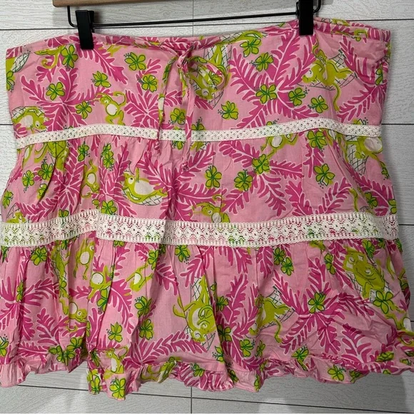 Lilly Pulitzer Pink Skirt Size Large - Picture 1 of 6